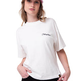 Camiseta Moment In Time Boxy Mujer Color Blanco-2