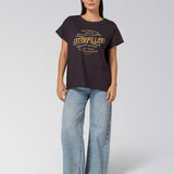 Camiseta Time Tested Relaxed Mujer Color Negro-1