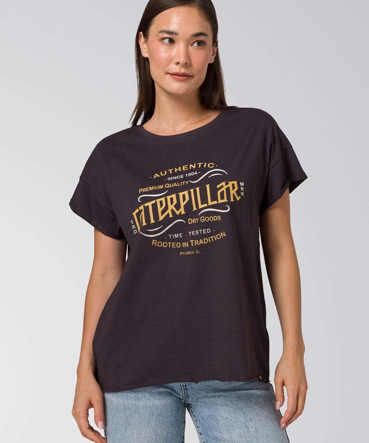 Camiseta Time Tested Relaxed Mujer Color Negro-2