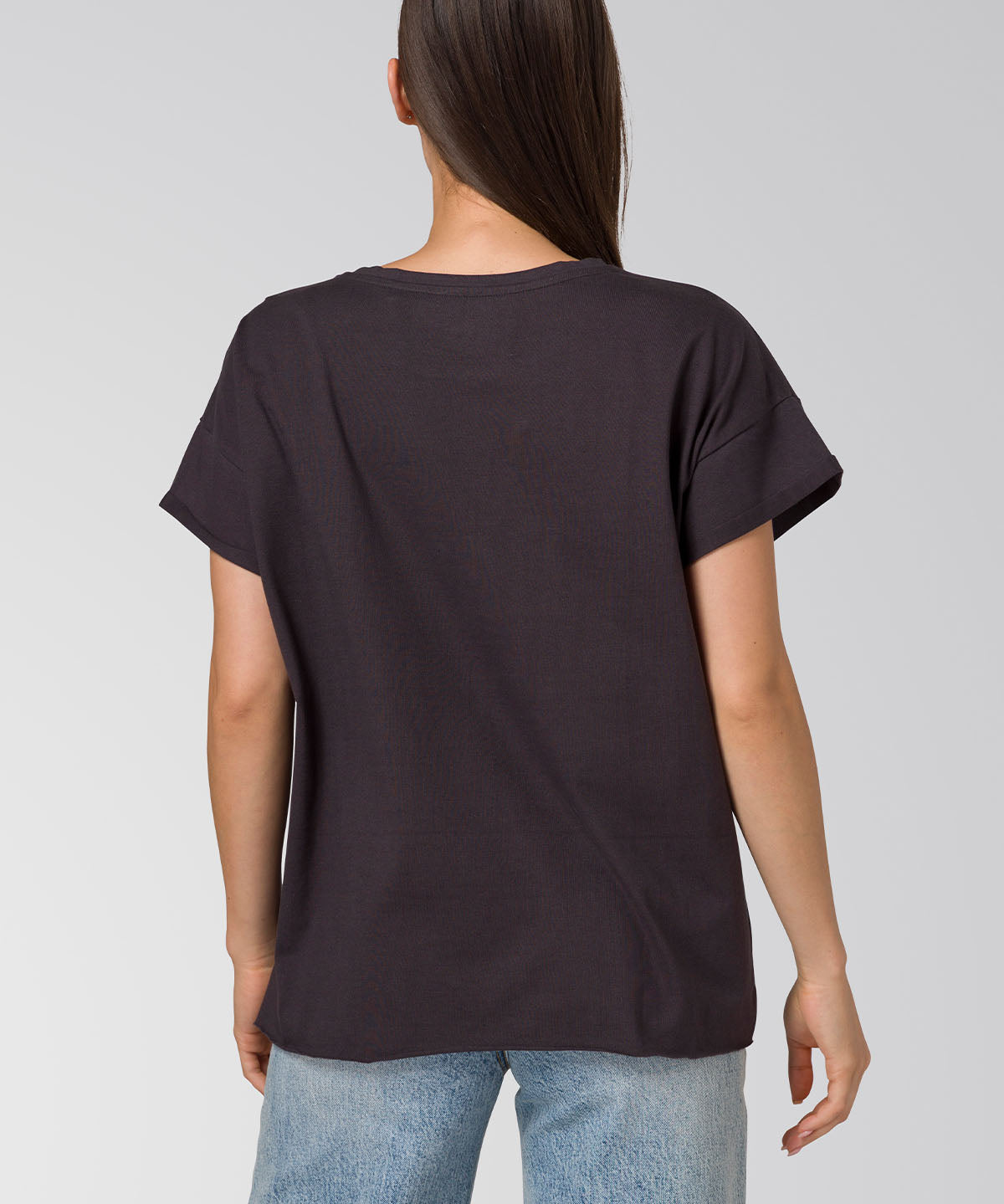 Camiseta Time Tested Relaxed Mujer Color Negro-4