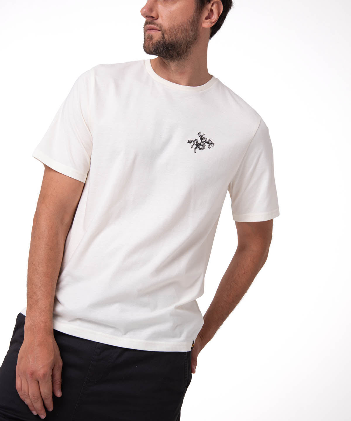 Camiseta Western Urban Graphi Hombre Color Blanco-1