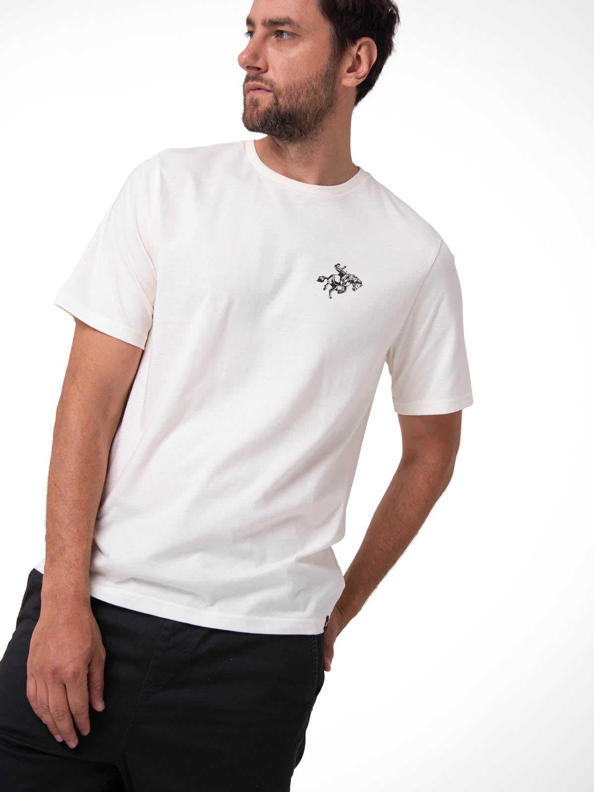 Camiseta Western Urban Graphi Hombre Color Blanco-1
