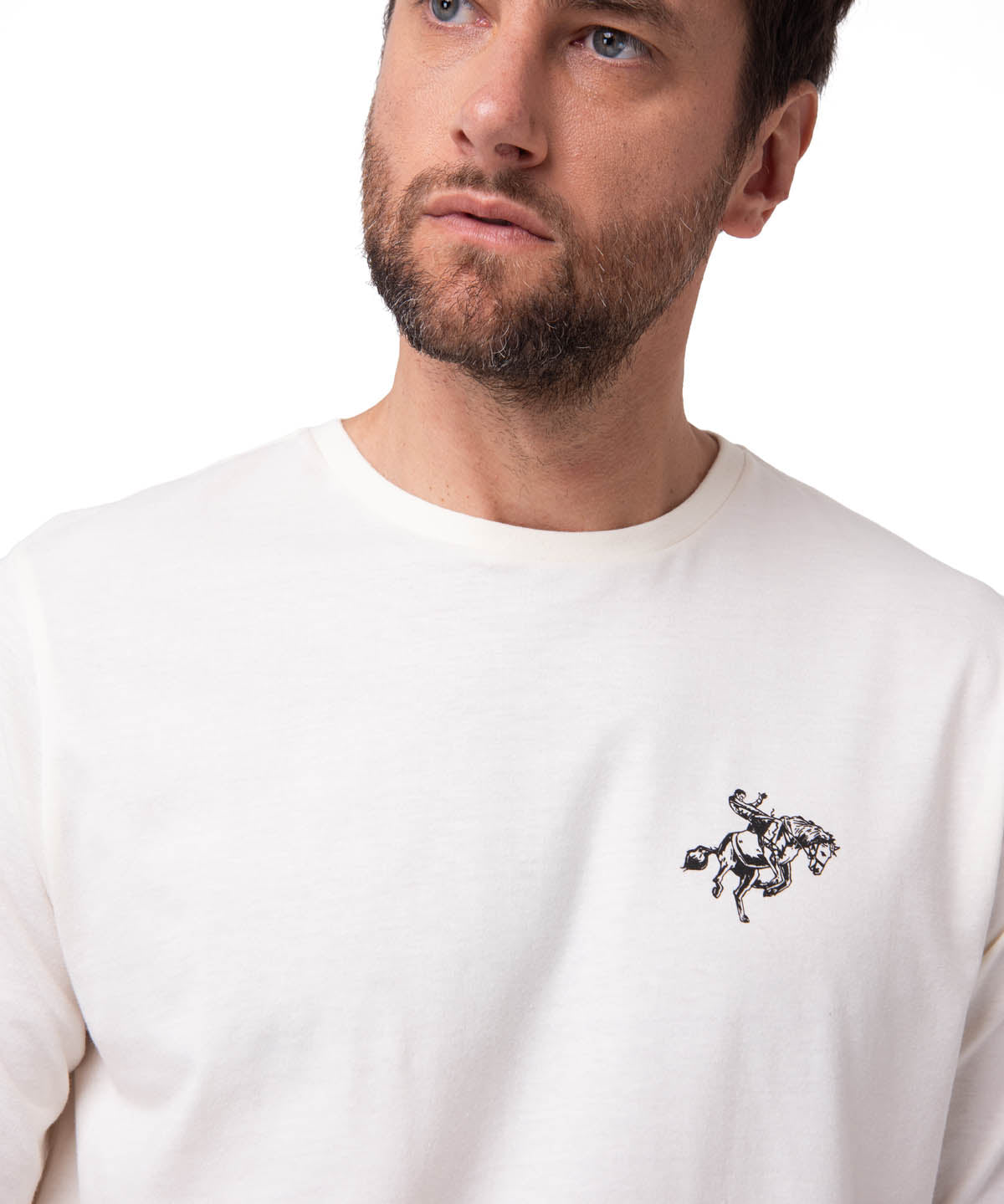 Camiseta Western Urban Graphi Hombre Color Blanco-3