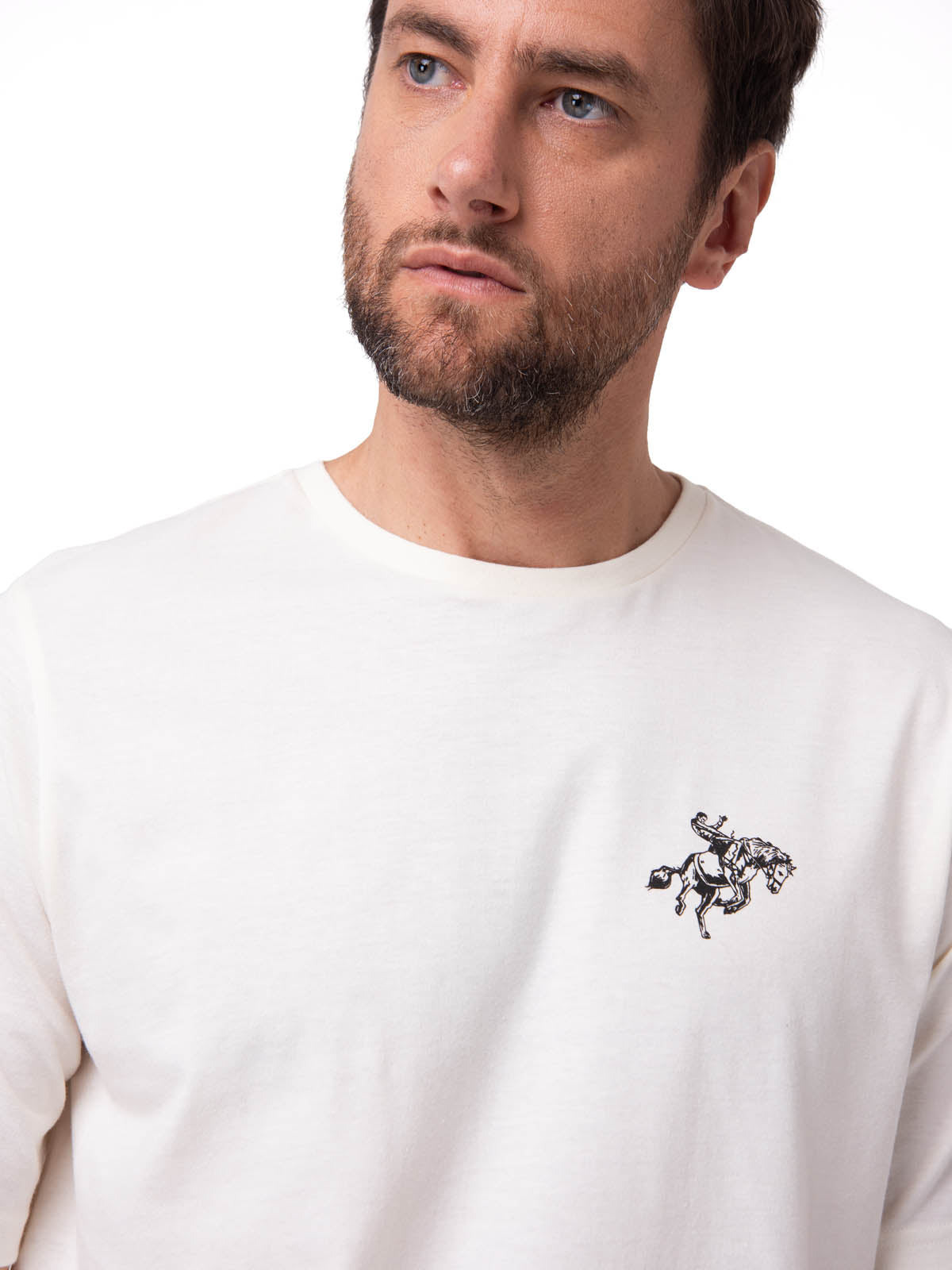 Camiseta Western Urban Graphi Hombre Color Blanco-3