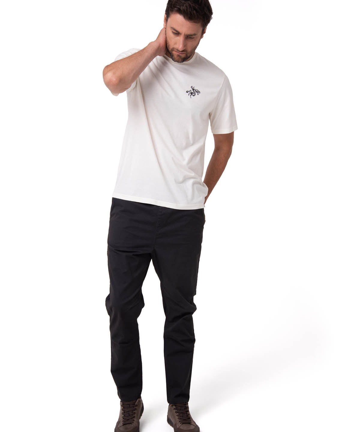 Camiseta Western Urban Graphi Hombre Color Blanco-4