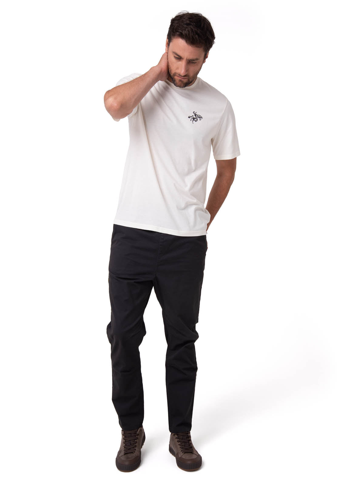 Camiseta Western Urban Graphi Hombre Color Blanco-4