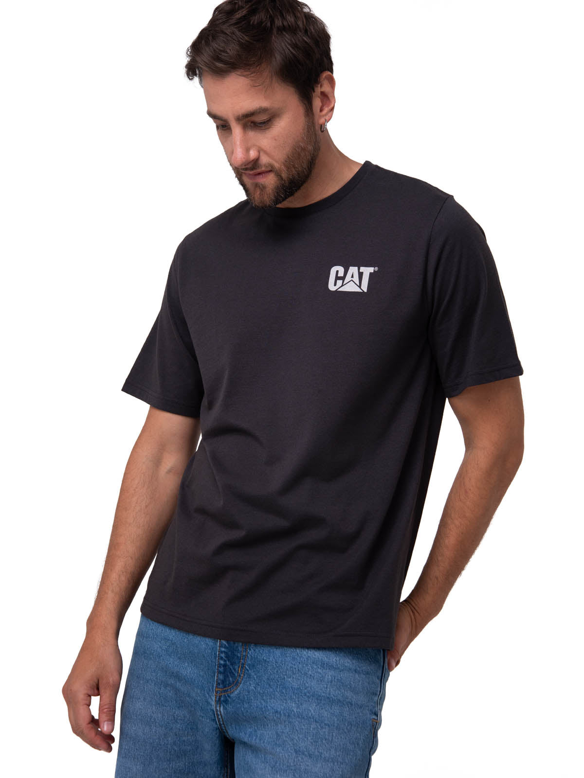 Camiseta Moto Urban Graphic T Hombre Color Negro-1