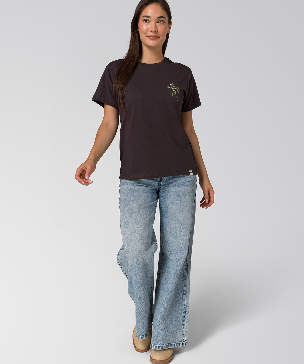 Camiseta Caterpillar Prisma F Mujer Color Negro-1