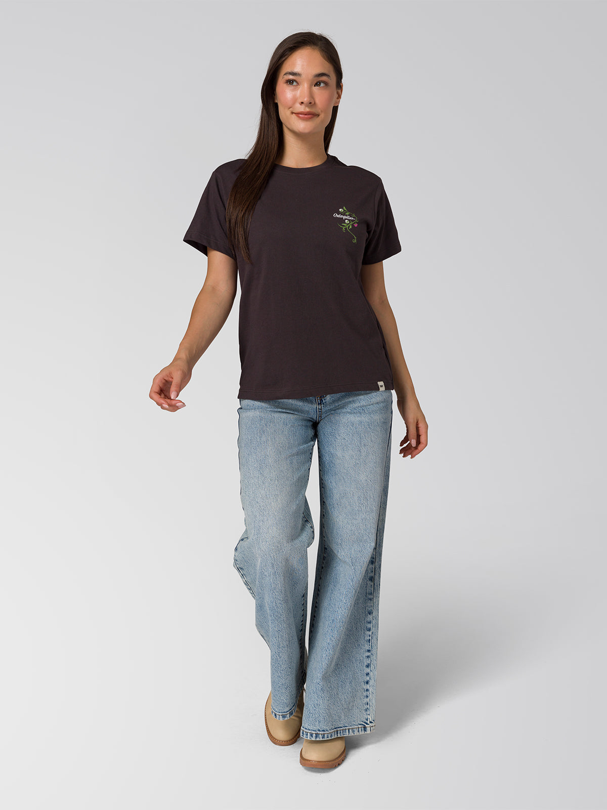 Camiseta Caterpillar Prisma F Mujer Color Negro-1