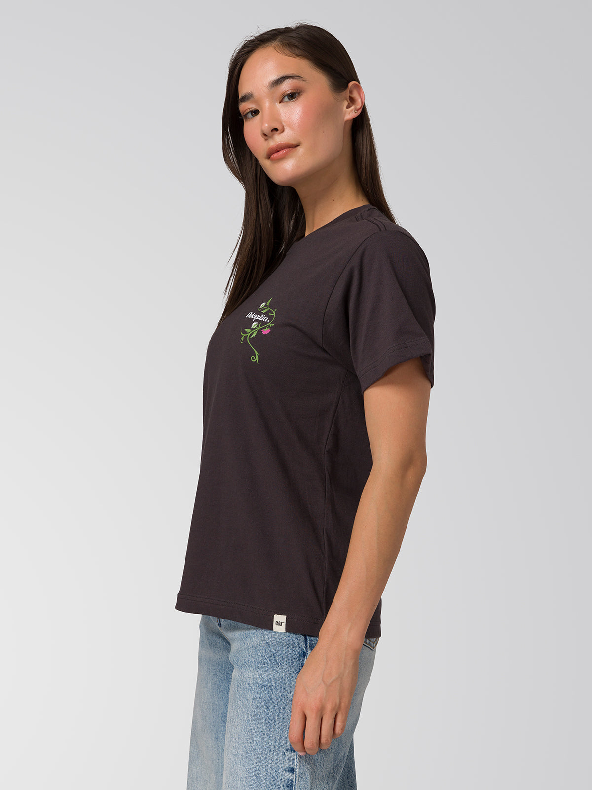 Camiseta Caterpillar Prisma F Mujer Color Negro-2