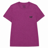 Camiseta Cat Logo Tee Para Mujer Color Negro
