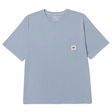 Camiseta Solid Pocket Label T Para Hombre Color Azul