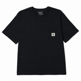 Camiseta Solid Pocket Label T Para Hombre Color Negro