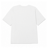 Camiseta Solid Pocket Label T Para Hombre Color Blanco