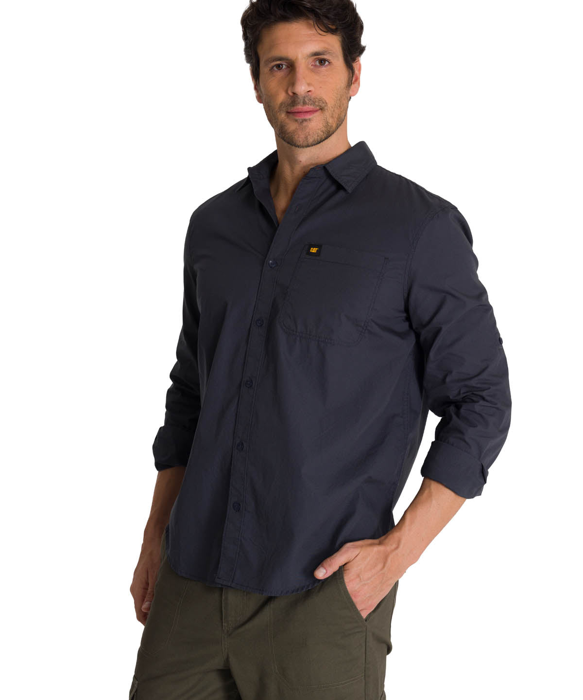 Camisa Foundation Convertib Para Mujer Color Negro-1