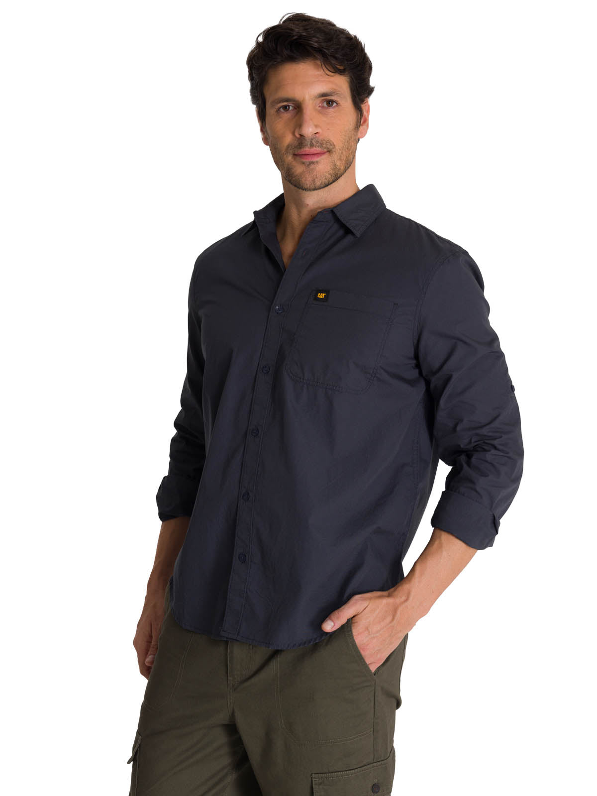 Camisa Foundation Convertib Para Mujer Color Negro-1