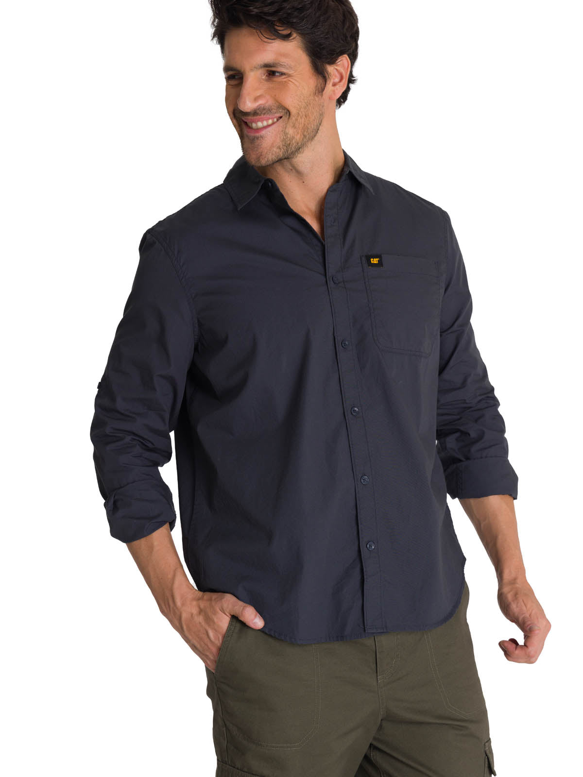 Camisa Foundation Convertib Para Mujer Color Negro-2