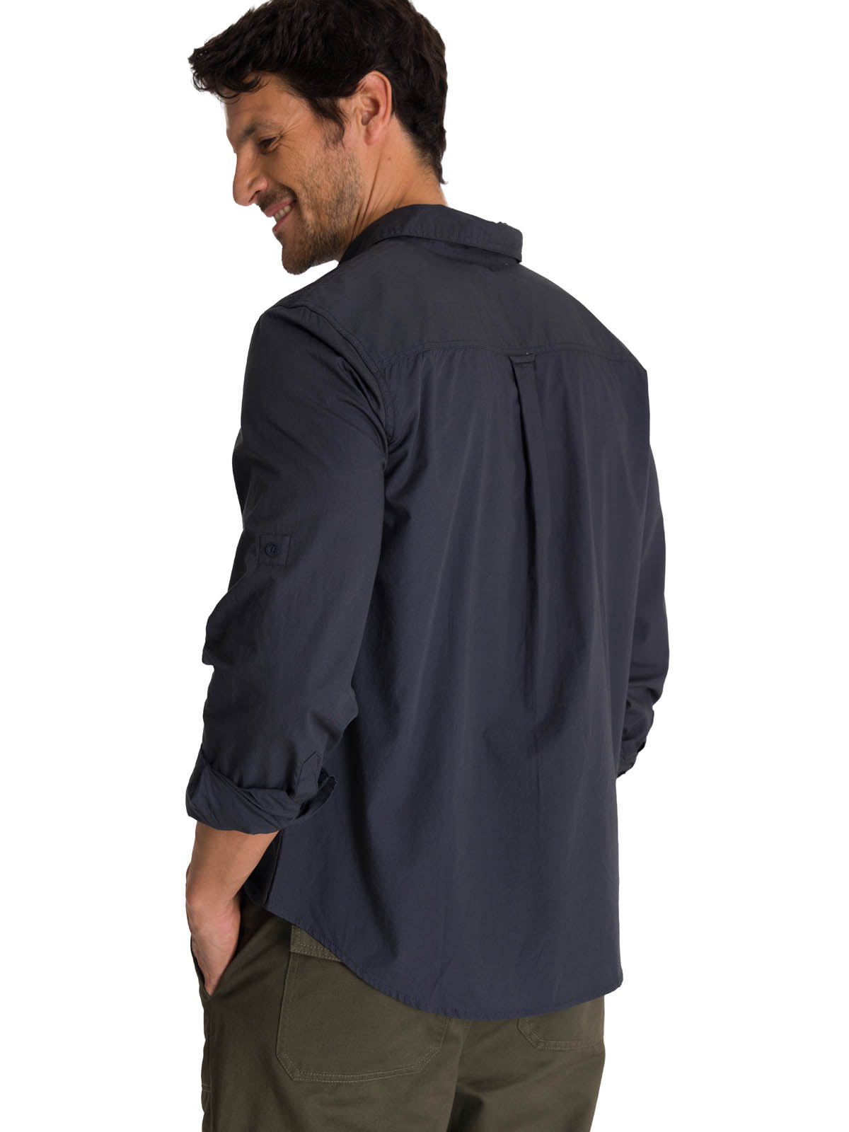 Camisa Foundation Convertib Para Mujer Color Negro-3