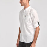 Camisa Fndtn Convertible Ls Para Hombre Color Blanco-4