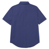 Camisa Utility Manga Corta Para Hombre Color Azul