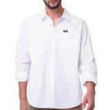 Camisa Convertible Manga Larga Popl Hombre Color Blanco-2