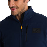 Saco Microfleece Zip Hombre Color Azul-5