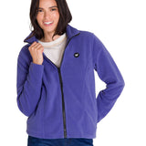 Saco Microfleece Full Z Para Mujer Color Azul-1