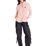 Saco Microfleece Quarte Para Mujer Color Rosado-1