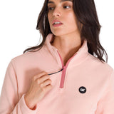 Saco Microfleece Quarte Para Mujer Color Rosado-4