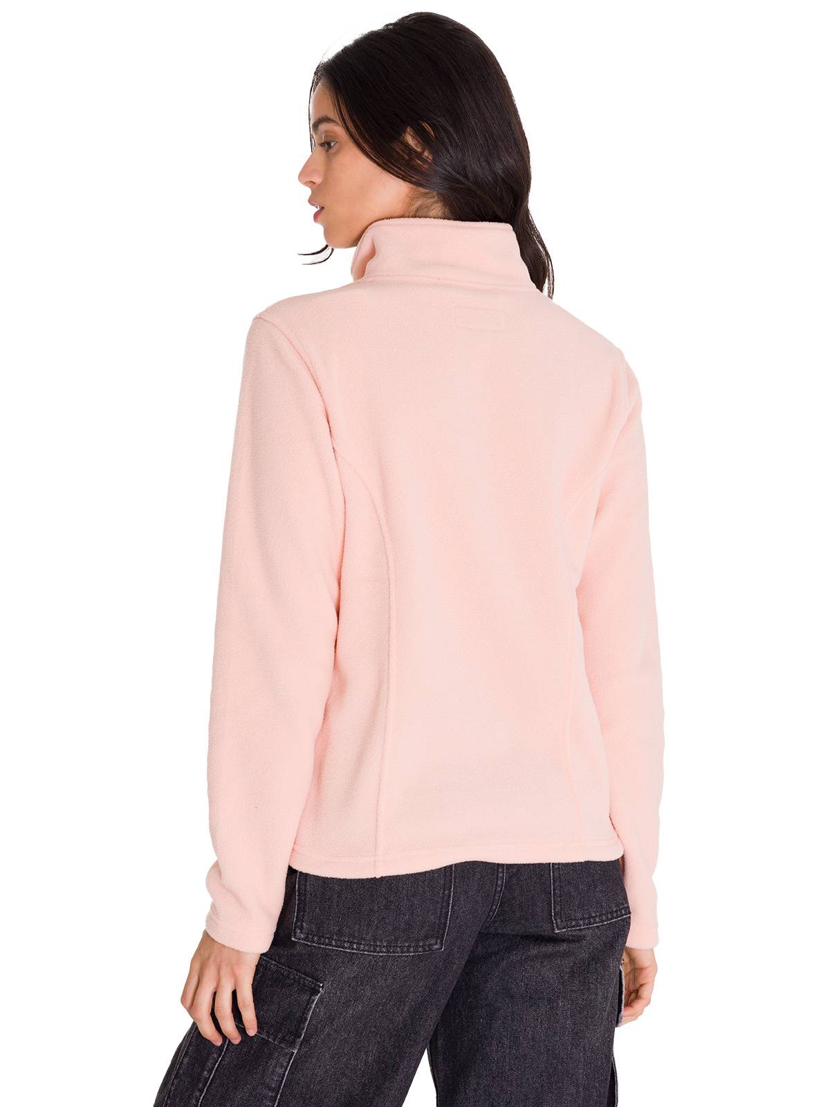 Saco Microfleece Quarte Para Mujer Color Rosado-5