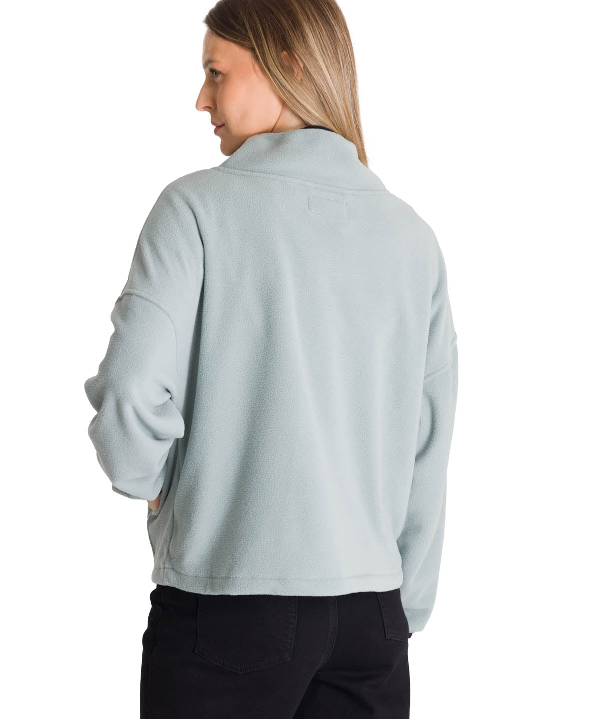 Saco Boxy Oversized Hal Para Mujer Color Gris-3