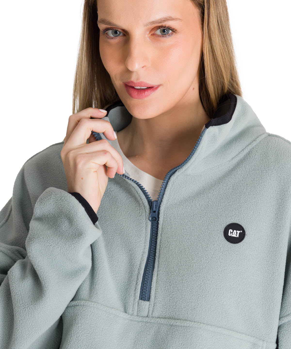 Saco Boxy Oversized Hal Para Mujer Color Gris-4