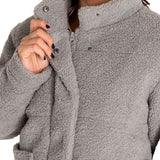Saco Insulated Full Zip T Para Mujer Color Gris-4