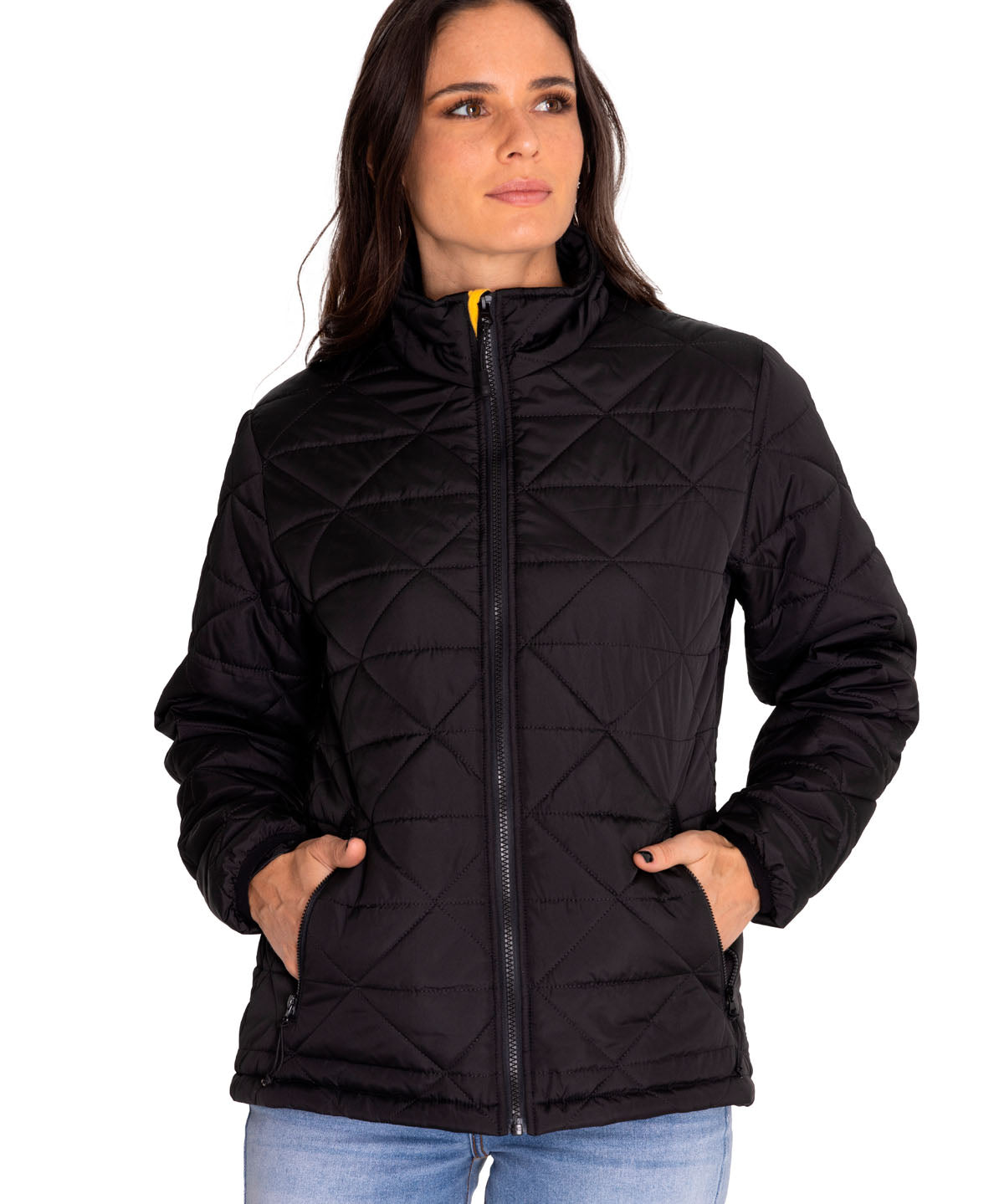 Chaqueta W Mediumweight Insul Para Mujer Color Negro-1