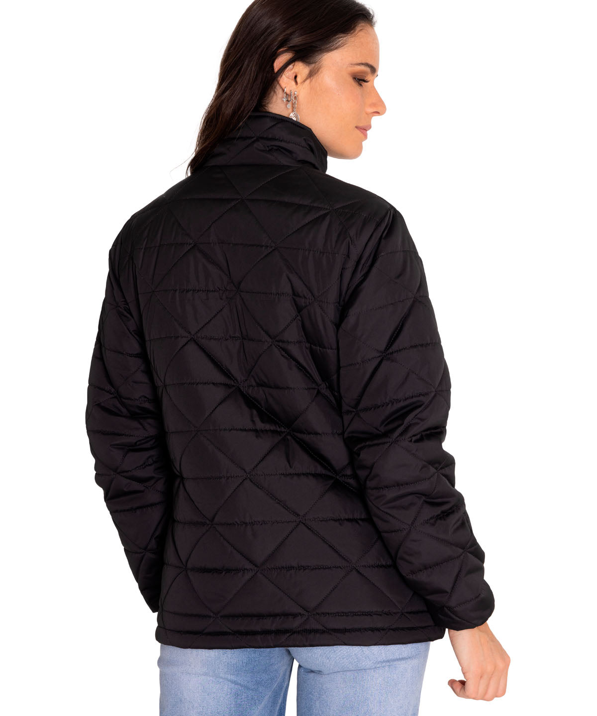 Chaqueta W Mediumweight Insul Para Mujer Color Negro-3