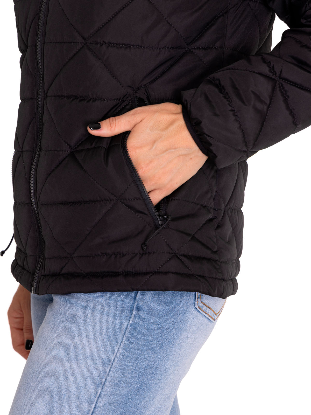 Chaqueta W Mediumweight Insul Para Mujer Color Negro-5