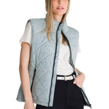 Chaleco W Mediumweight Insul Para Mujer Color Gris-1