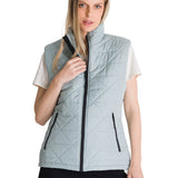 Chaleco W Mediumweight Insul Para Mujer Color Gris-2