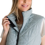 Chaleco W Mediumweight Insul Para Mujer Color Gris-4