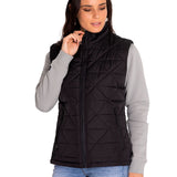 Chaleco W Mediumweight Insul Para Mujer Color Negro-2