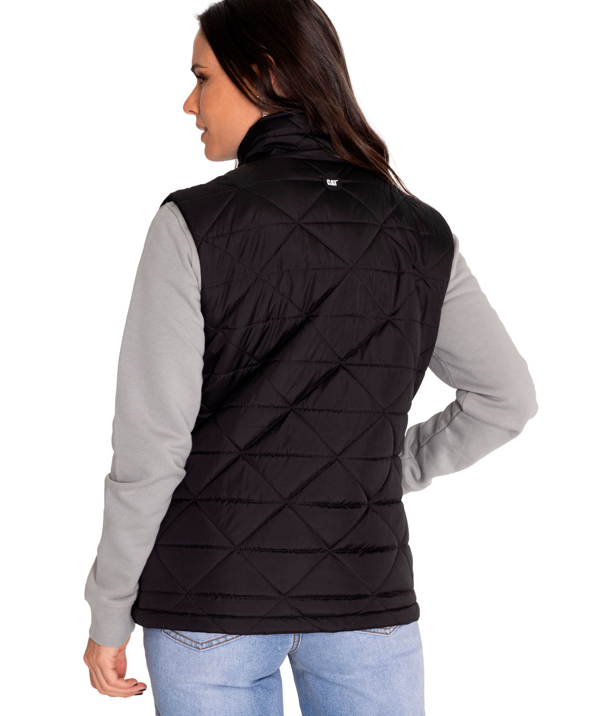 Chaleco W Mediumweight Insul Para Mujer Color Negro-3