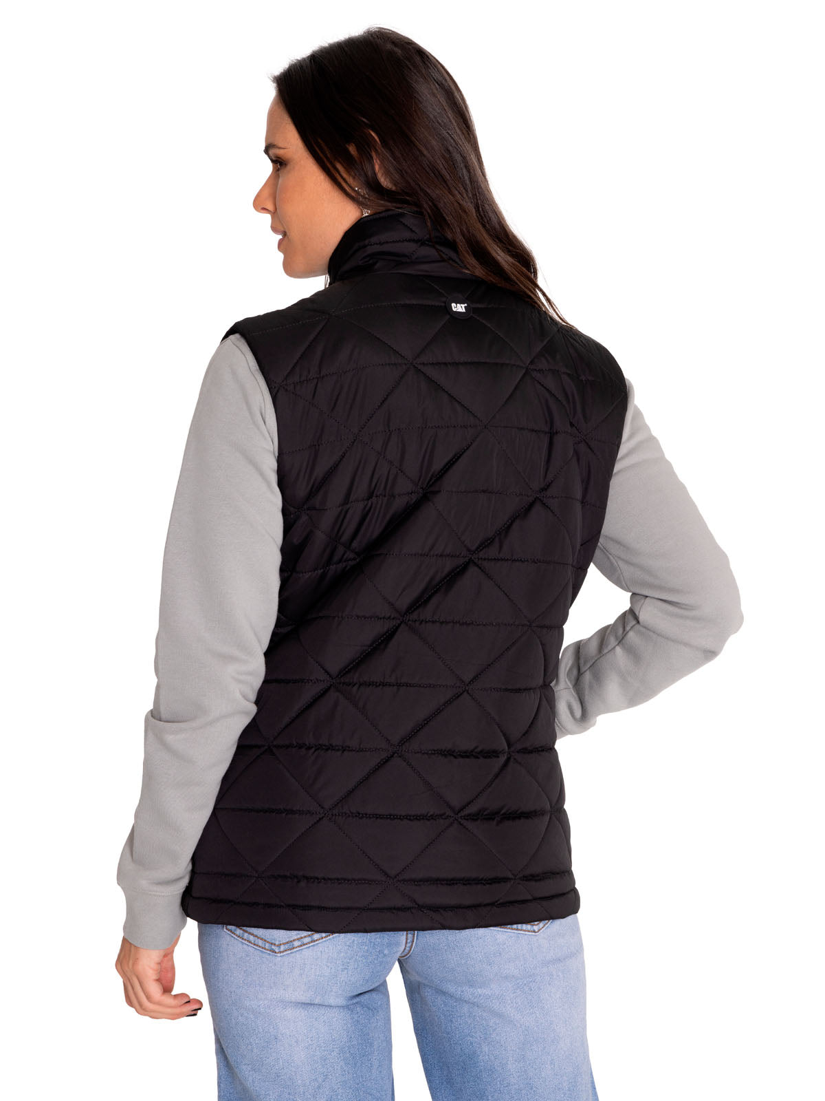 Chaleco W Mediumweight Insul Para Mujer Color Negro-3