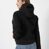 Chaqueta Uninsulated Hooded W Para Mujer Color Negro-2