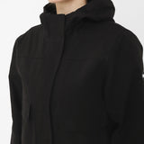 Chaqueta Uninsulated Hooded W Para Mujer Color Negro-4