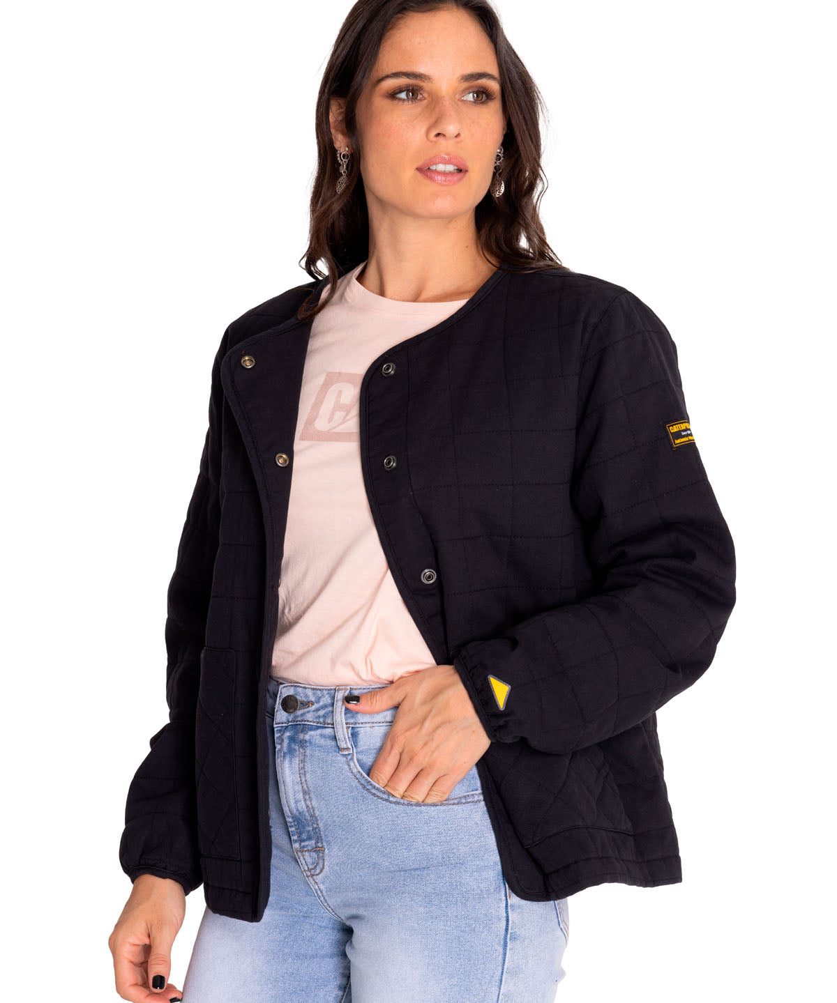 Chaqueta Heritage Uniform Lig Para Mujer Color Negro-2