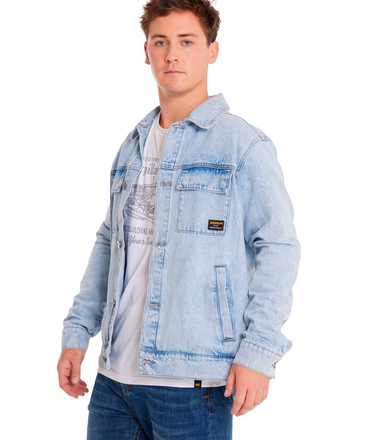 Chaqueta Denim Work  Unisex Color Azul-1