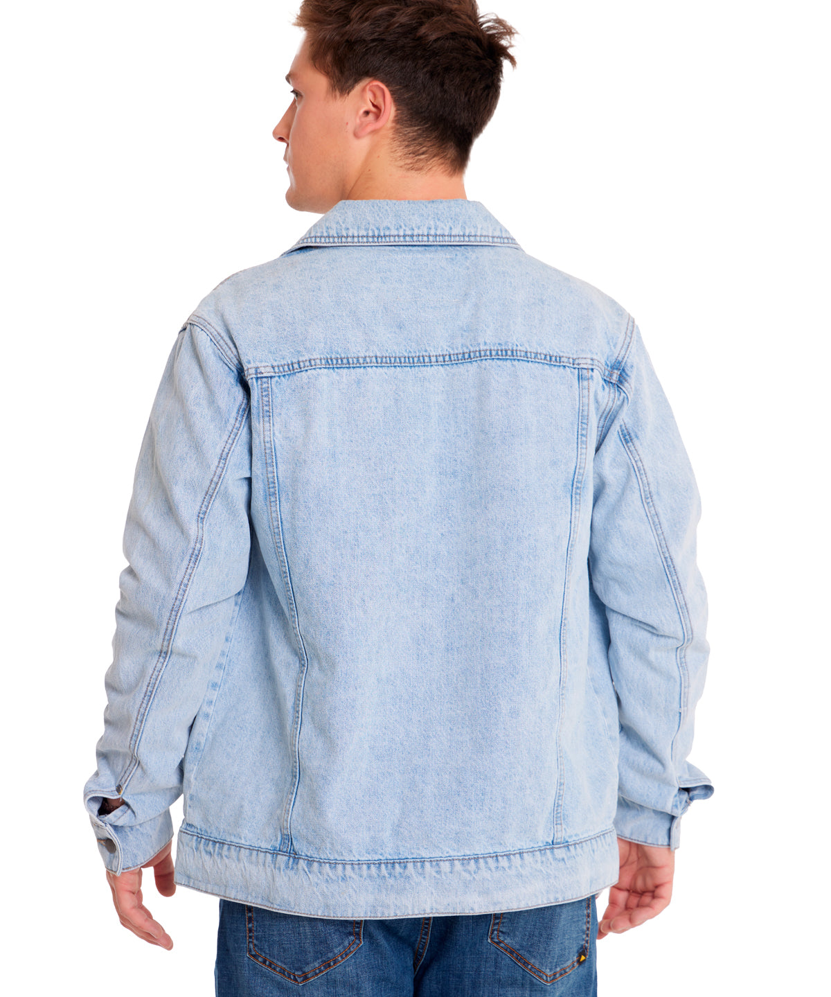 Chaqueta Denim Work  Unisex Color Azul-3