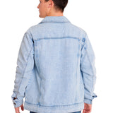 Chaqueta Denim Work  Unisex Color Azul-3