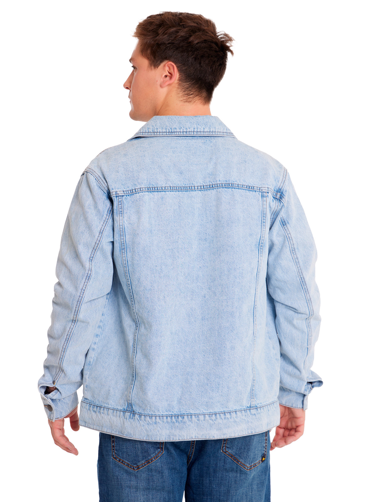 Chaqueta Denim Work  Unisex Color Azul-3