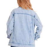 Chaqueta Denim Work  Unisex Color Azul-6